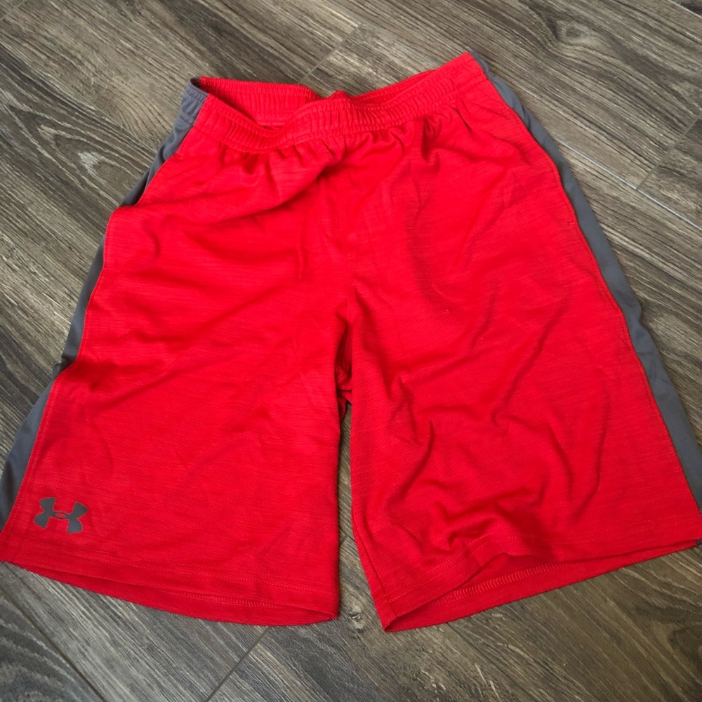 Youth boys basketball under armour shorts